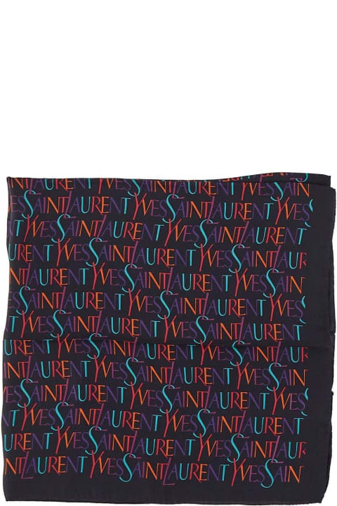 Scarves & Wraps for Women Saint Laurent Ysl Square Scarf