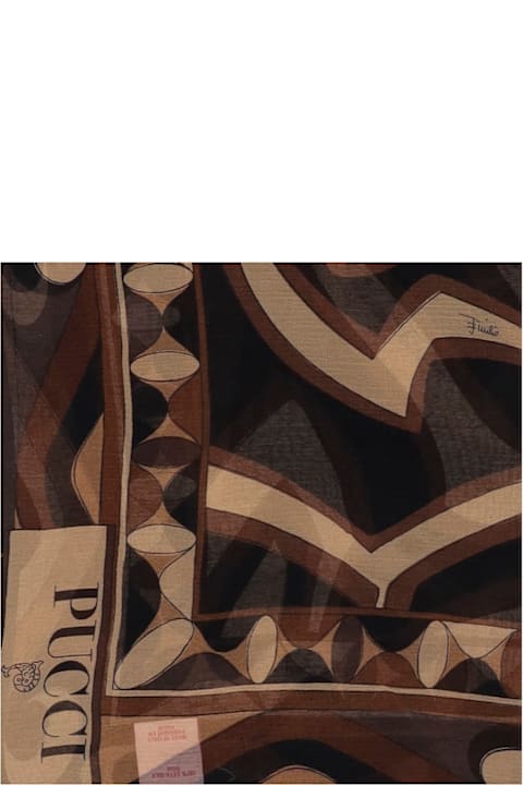Pucci Printed Silk Scarf