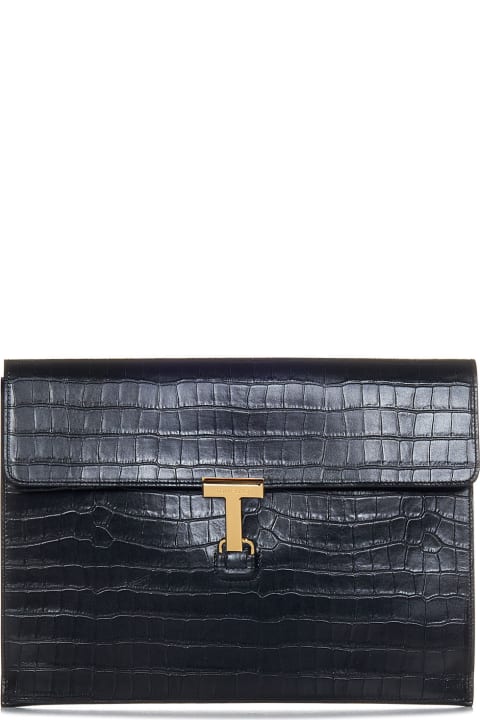 Bags for Men Tom Ford T Pin Clutch