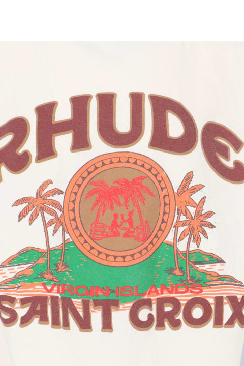 Rhude Topwear for Men Rhude 'saint Groix' T-shirt