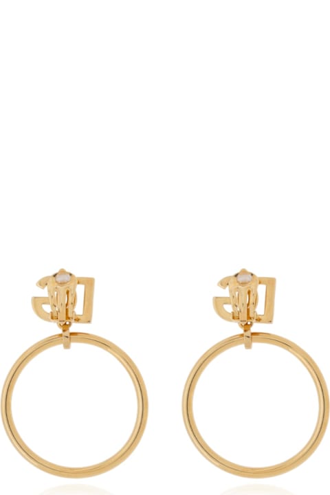 Dolce & Gabbana Earrings for Women Dolce & Gabbana Dolce & Gabbana Clips With Logo