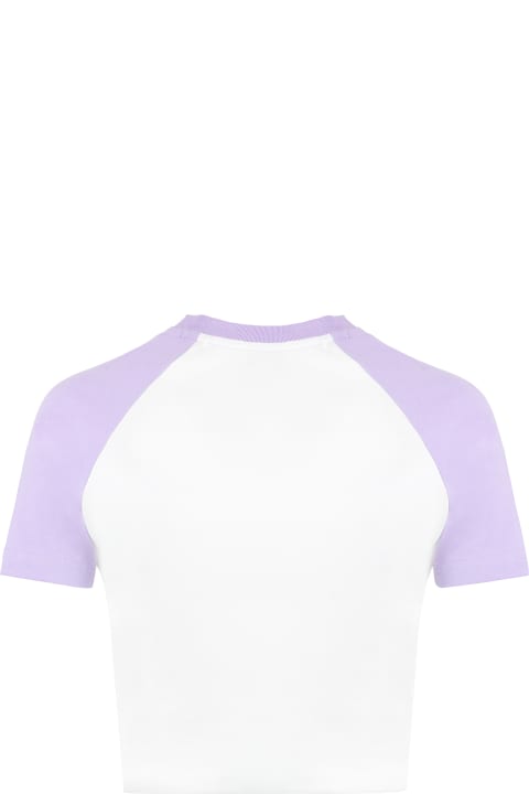 Dickies Topwear for Women Dickies Sodaville Logo Detail Cropped T-shirt