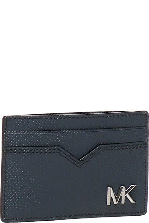 MICHAEL Michael Kors لـ Men MICHAEL Michael Kors Edison Saffiano Leather Card Holder