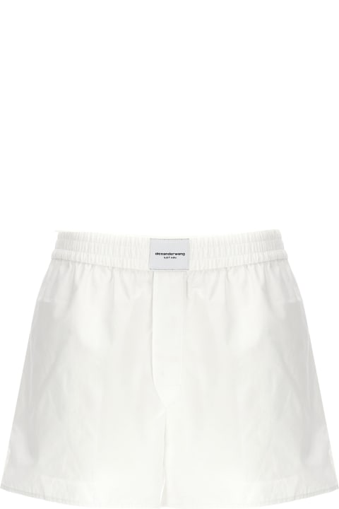 T by Alexander Wang Pants & Shorts for Women T by Alexander Wang 'classic Boxer' Shorts
