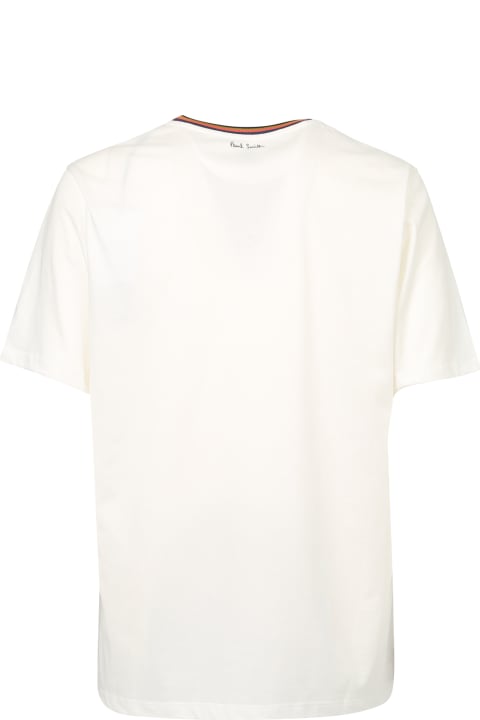 Paul Smith for Men Paul Smith Stripe-detail T-shirt White