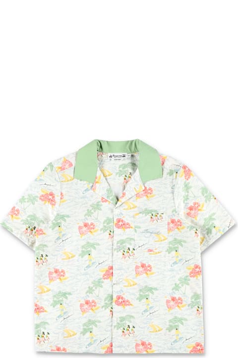 أدوات منزلية Bonpoint Kid - Steve Printed Poplin Shirt