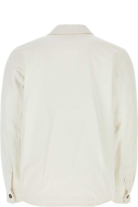 A.P.C. for Men A.P.C. White Denim Basile Shirt
