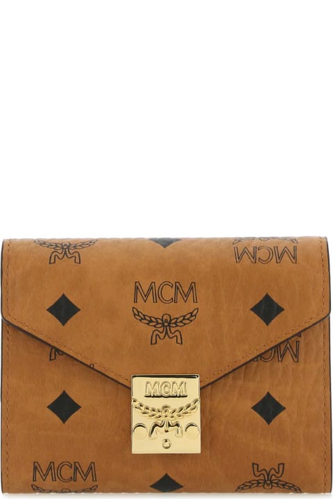 MCM Wallets for Women MCM Printed Canvas Tracy Wallet