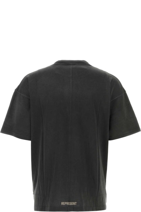 REPRESENT Topwear for Men REPRESENT Graphite Cotton T-shirt