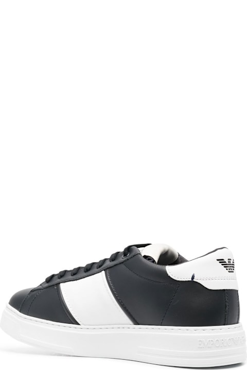 Homeware Emporio Armani Leather Sneakers