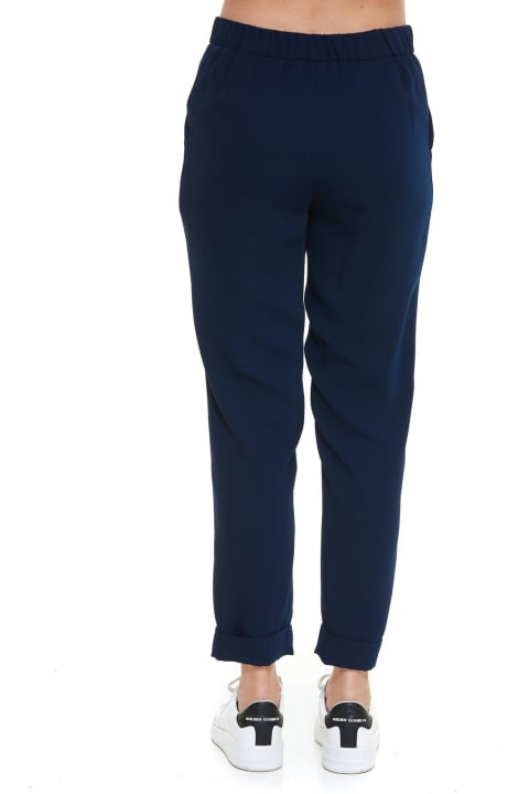 Homeware Parosh Elastic Waist Cropped Trousers