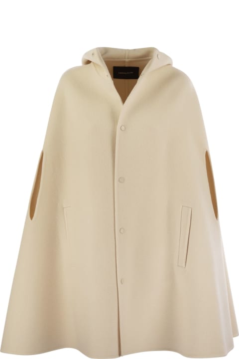 Coats & Jackets for Women Fabiana Filippi Boiled Double Cape