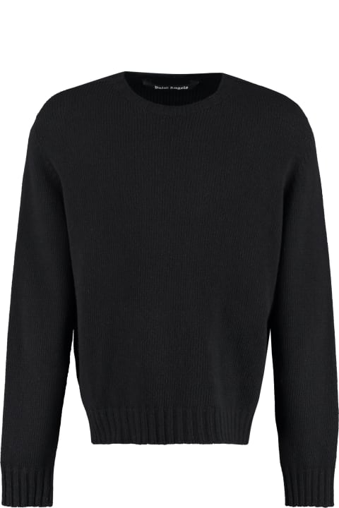 Palm Angels Sweaters for Men Palm Angels Wool Blend Pullover