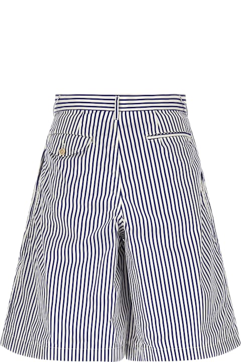 Comme des Garçons Shirt for Kids Comme des Garçons Shirt Cotton Bermuda Shorts