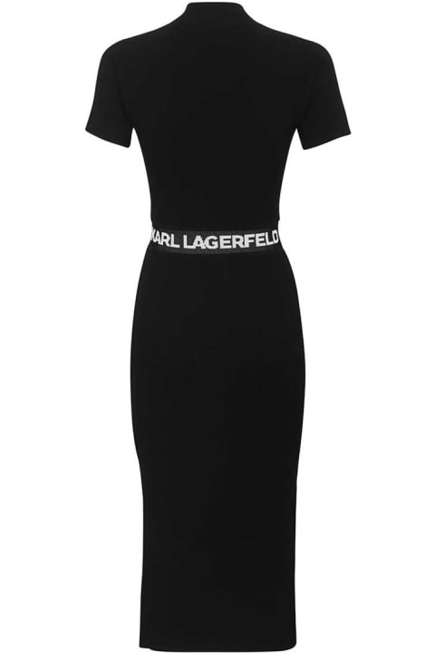 Karl Lagerfeld Dresses for Women Karl Lagerfeld Knitted Dress