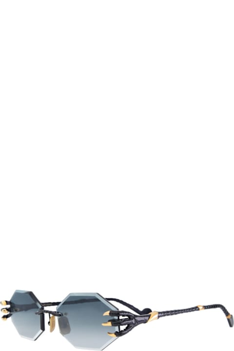 Anna-Karin Karlsson for Kids Anna-Karin Karlsson The Claw & The Nest - Octagonal 2.0 - Black Grey Sunglasses