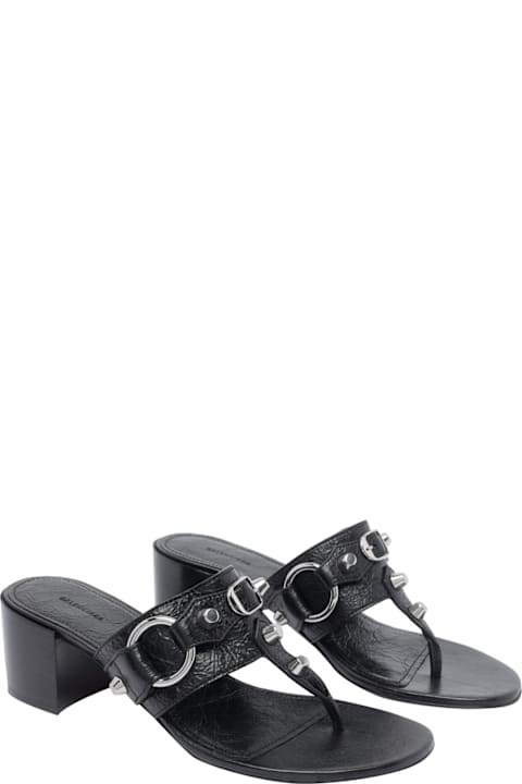 آخر صيحات الموضة من السيدات Balenciaga Cagole Pumps Sandal