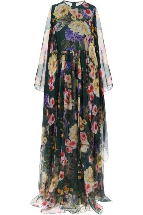 Dolce & Gabbana Clothing for Women Dolce & Gabbana Floral Printed Maxi Dress