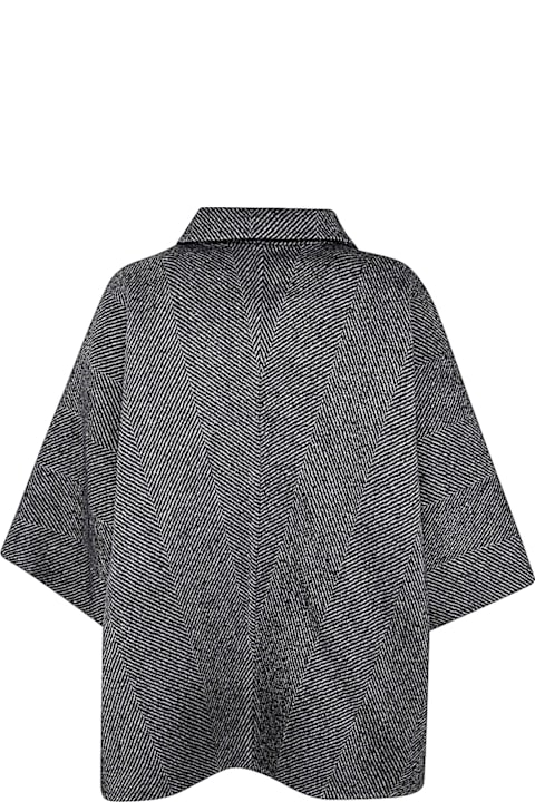 Quiet Luxury for Women Sofie d'Hoore Df Cropped Kimono Jacket W Front Applied Pocket