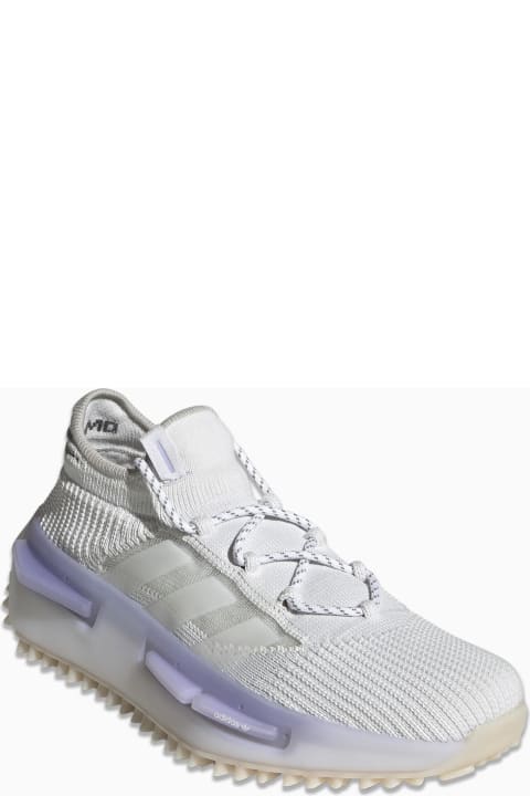 Adidas for Men Adidas White Nmd S1 Sneakers