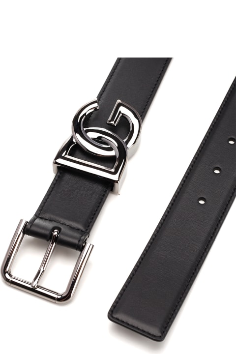 Belts for Men Dolce & Gabbana Dg Buckle Belt