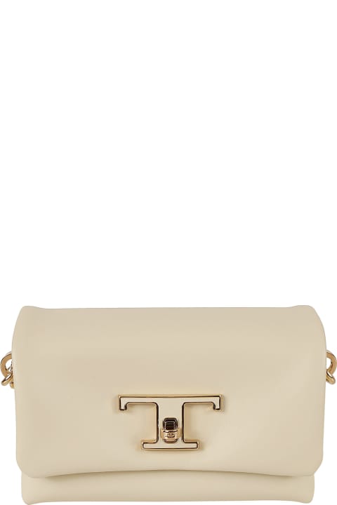 Tod's Shoulder Bags for Women Tod's T Timeless Flap Bag
