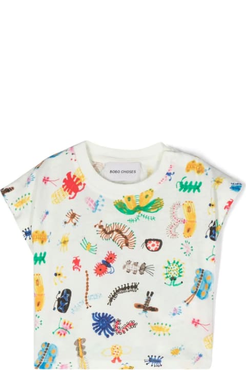 Topwear for Baby Girls Bobo Choses Baby Funny Insect All Over T-shirt