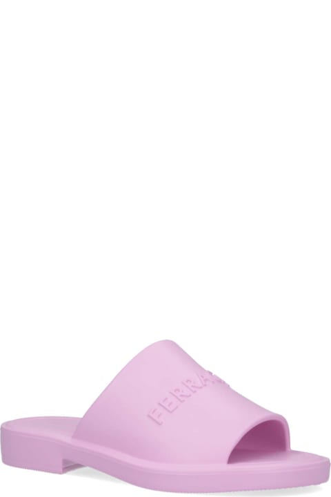 Homeware Ferragamo Logo Sandals