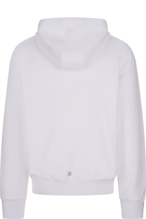 Givenchy Fleeces & Tracksuits for Women Givenchy White Givenchy Hoodie With Print