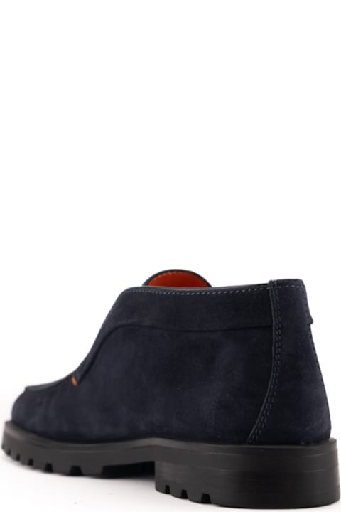 Homeware Santoni Detroit Rock Suede Ankle Boots