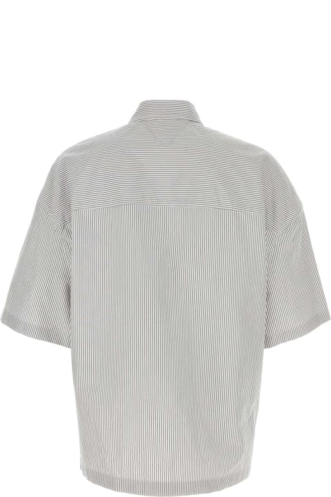 Fashion for Men Bottega Veneta Embroidered Poplin Shirt