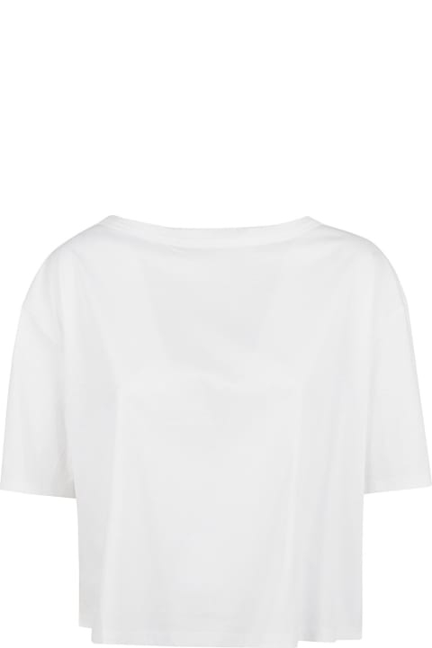 Allude Topwear for Women Allude Cropped T-shirt