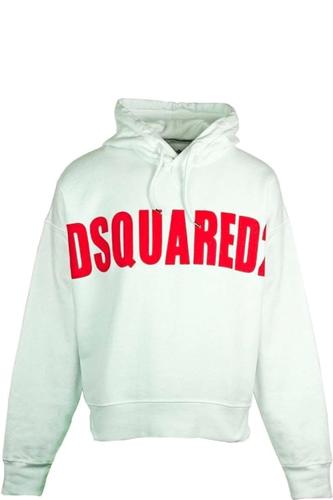 Dsquared2 for Men Dsquared2 Logo Hooded Sweatshirt