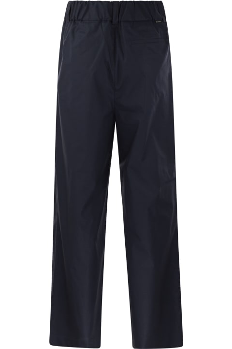 Woolrich for Women Woolrich Cotton Pleated Trousers