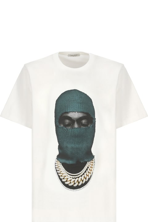ih nom uh nit Clothing for Men ih nom uh nit Green Mask T-shirt