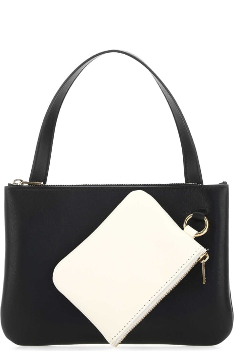 Fashion for Women Jil Sander Black Nappa Leather Handbag