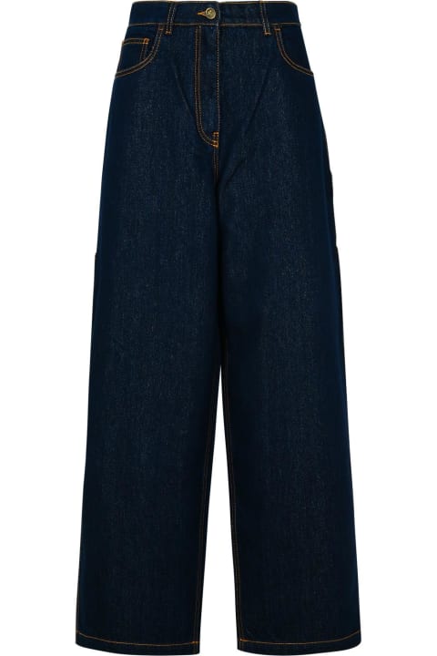Homeware Etro Blue Cotton Blend Jeans