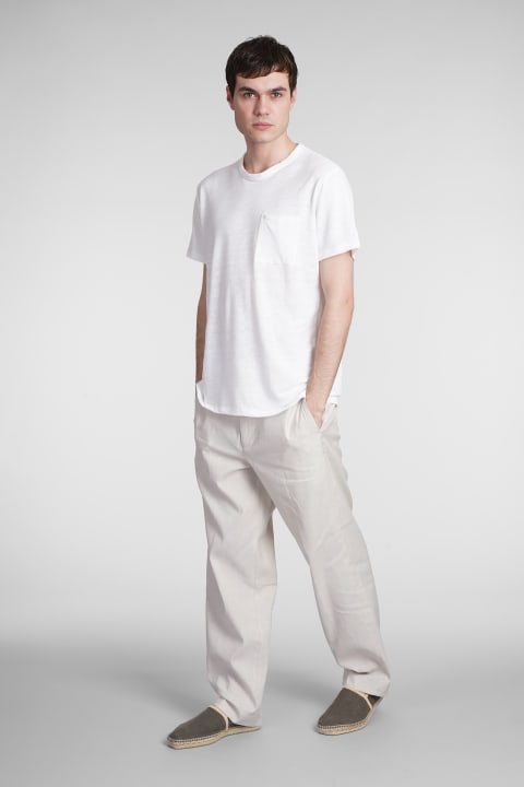 インテリア Department Five E-motion Pants In Beige Linen