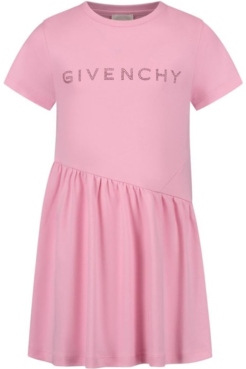 Suits for Boys Givenchy Logo Studded Crewneck Dress