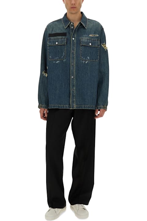 Helmut Lang for Kids Helmut Lang Denim Uniform Shirt
