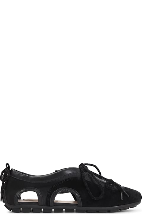Simone Rocha for Men Simone Rocha Cutout Ballerina Grip Trained Sneakers