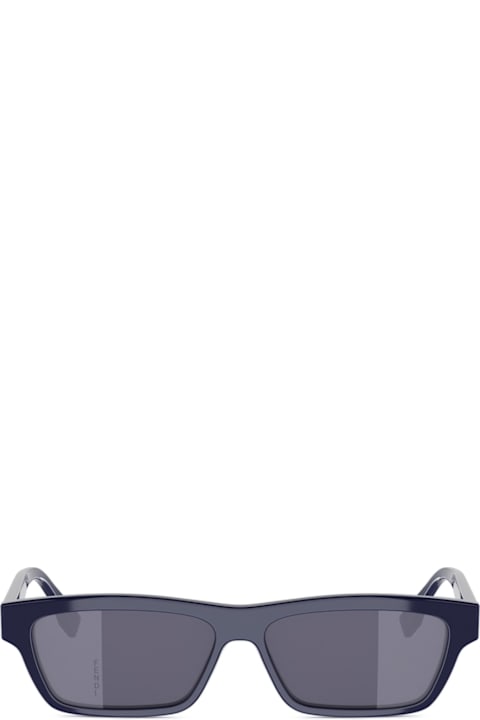 Fendi Eyewear لـ Kids Fendi Eyewear Fendi Fe40199i Ff Squared 90x Blu Sunglasses