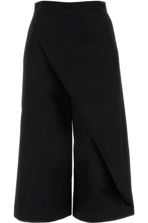 Fashion for Women Loewe Black Cotton Culotte Pant