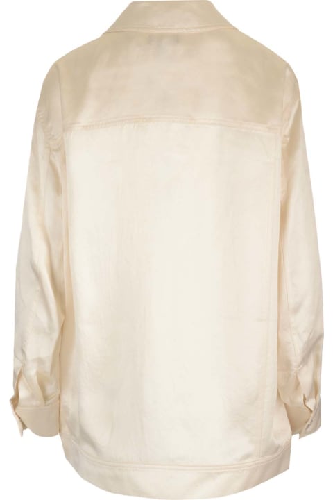Theory Clothing for Women Theory Satin Over Shirt