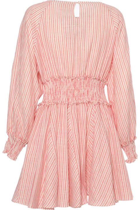 Dresses for Girls Douuod Striped Dress