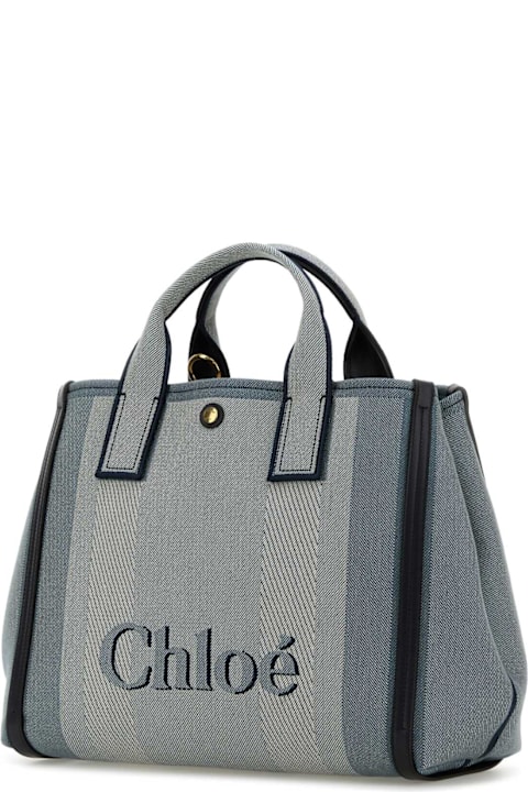 Chloé for Women Chloé Multicolor Canvas Chloã© Carry Shopping Bag