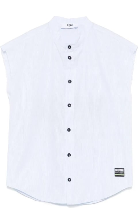MSGM Kids MSGM Camicia Con Logo