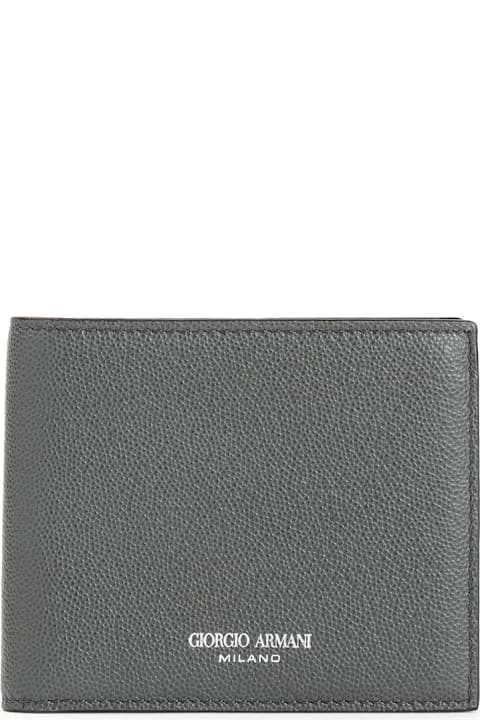 Giorgio Armani Wallets for Men Giorgio Armani Bi-fold Wallet
