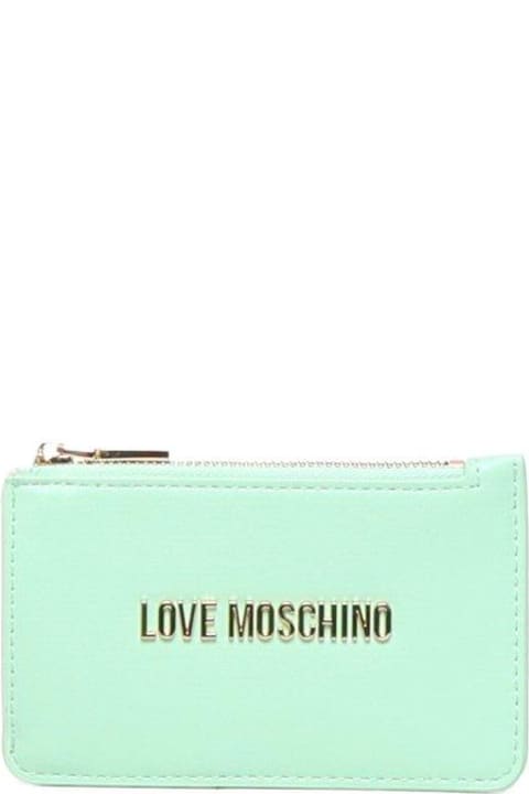 Love Moschino for Women Love Moschino Logo Lettering Zipped Wallet