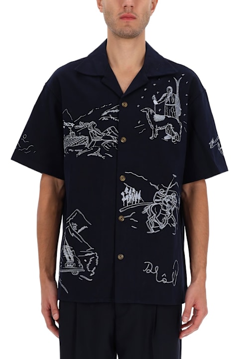 Drôle de Monsieur for Women Drôle de Monsieur Shirt With Embroidery